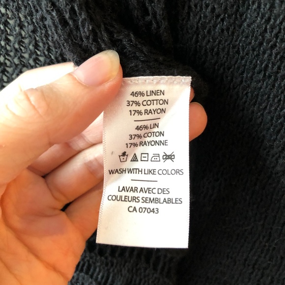 Cynthia Rowley Black Knit Duster - Picture 7 of 7